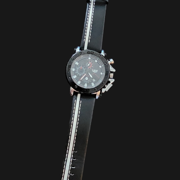 Lige Men's Watch Black - Picture 3 of 5